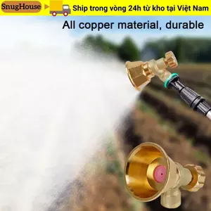 Vòi phun nguyên tử SNUGHOUSE, Vòi phun thuốc trừ sâu áp suất cao có thể điều chỉnh bằng đồng, Dụng cụ tưới nước nông nghiệp Máy phun vườn