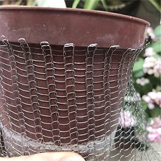 Túi lưới chống côn trùng SENRTY, Vỏ bảo vệ rễ cây lưới dày đặc bằng thép không gỉ, Lồng dây lưới làm vườn Túi lưới bảo vệ chống rách thoáng khí Bảo vệ bóng đèn hoa