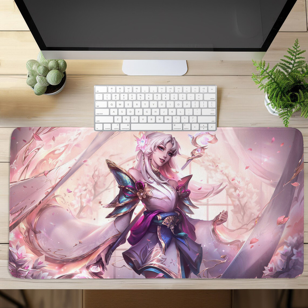 Tấm lót chuột Liên Minh Huyền Thoại In nghệ thuật Bàn phím máy tính Bàn phím (60x30cm / 80x40cm)