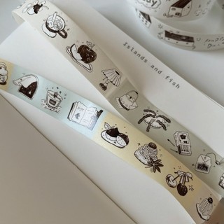Washi tape vibe mùa thu Nomi