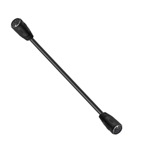 Yoo DIN 6Pin Bộ Chuyển Đổi Cáp Nữ Sang Nữ 6Pin Cáp Nối Dài Dữ Liệu Âm Thanh Dây Âm Thanh Cho Thiết Bị Kỹ Thuật Số