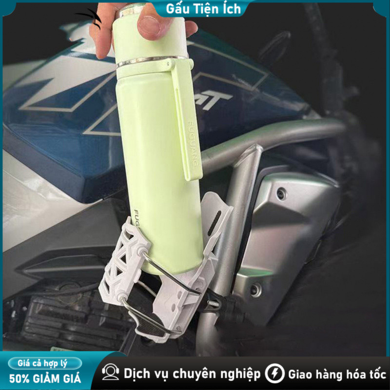 Giá đỡ bình nước đa năng có kẹp ghi đông, Giá Đỡ Bình Nước, Có Thể Điều Chỉnh, Kẹp Ghi Đông, Sự thích nghi