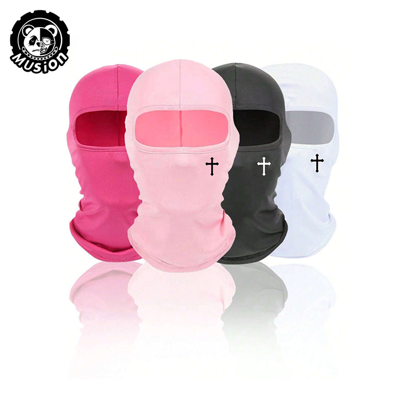 Mùa đông Musion Balaclava - Mũ bandana đa năng, thoáng khí với lỗ