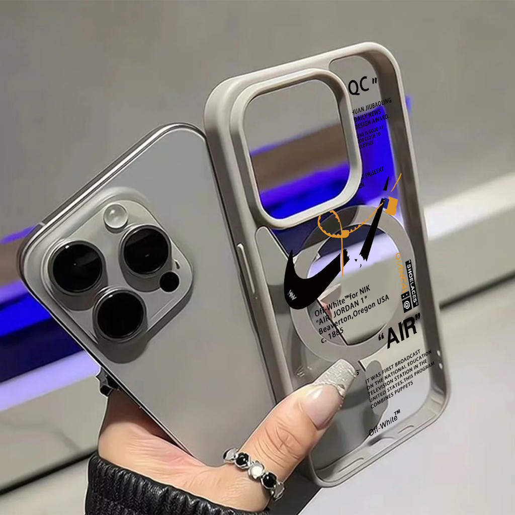 Ốp lưng điện thoại từ tính hợp với  Fashion iPhone15 16 17Pro MAX iPhone11 12 14 Pro iPhone 14 15 Plus XS XR 5448CXK | BigBuy360 - bigbuy360.vn
