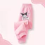 Kuromi Kids Quần nỉ nhẹ in hình hoạt hình dễ thương Quần chạy bộ thông thường cho trường học và gia đình