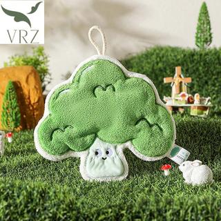Khăn lau đa năng hoạt hình VRZ, dày thấm hút, có vòng treo, lau rau/tay