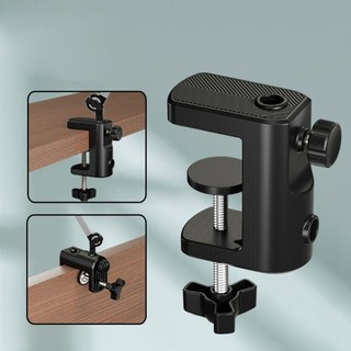 XY Nhôm Đèn Chân Đế Kẹp Kim Loại Cố Định Lắp Giá Đỡ Máy Ảnh Để Phát Sóng