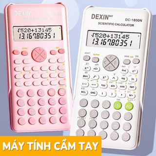 Máy tính khoa học màu pastel dễ thương, đồ dùng học tập đa năng 240 chức năng thiết yếu cho học sinh cấp 2 và cấp 3
