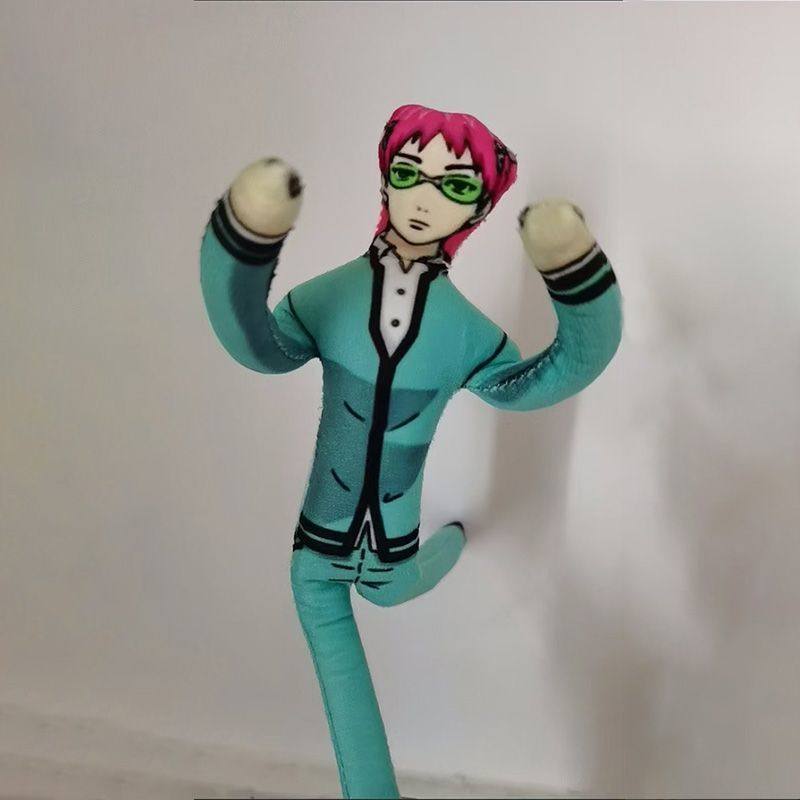 Saiki Kusuo Đồ Chơi Sang Trọng Saiki Kusuoes Búp Bê Nhồi Bông Mềm Anime Cuộc Sống Thảm Họa Của Saiki K Người Hâm Mộ Ngoại Vi Sinh Nhật Quà Tặng Giáng Sinh