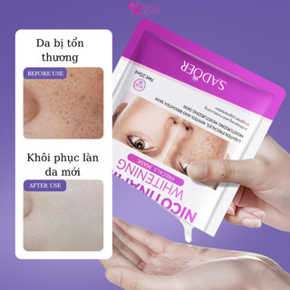 Combo 10 Mặt Nạ Mặt Dưỡng Trắng Da Cải Thiện Sắc Tố Da Giúp Da Sáng, Đều Màu, Dưỡng Ẩm Cho Da Săn Chắc Mịn Màng