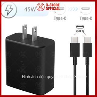 Adapter sạc 45W hiệu năng cao cho Samsung, sạc nhanh PD PPS cho S24 Ultra Tab S9, sạc 45W - CSNSS45W