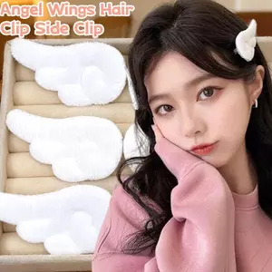 Kẹp Tóc Cánh Thiên Thần - 5 Cặp Cho Cô Dâu Và cosplay - Linh hoạt & Mềm Mại