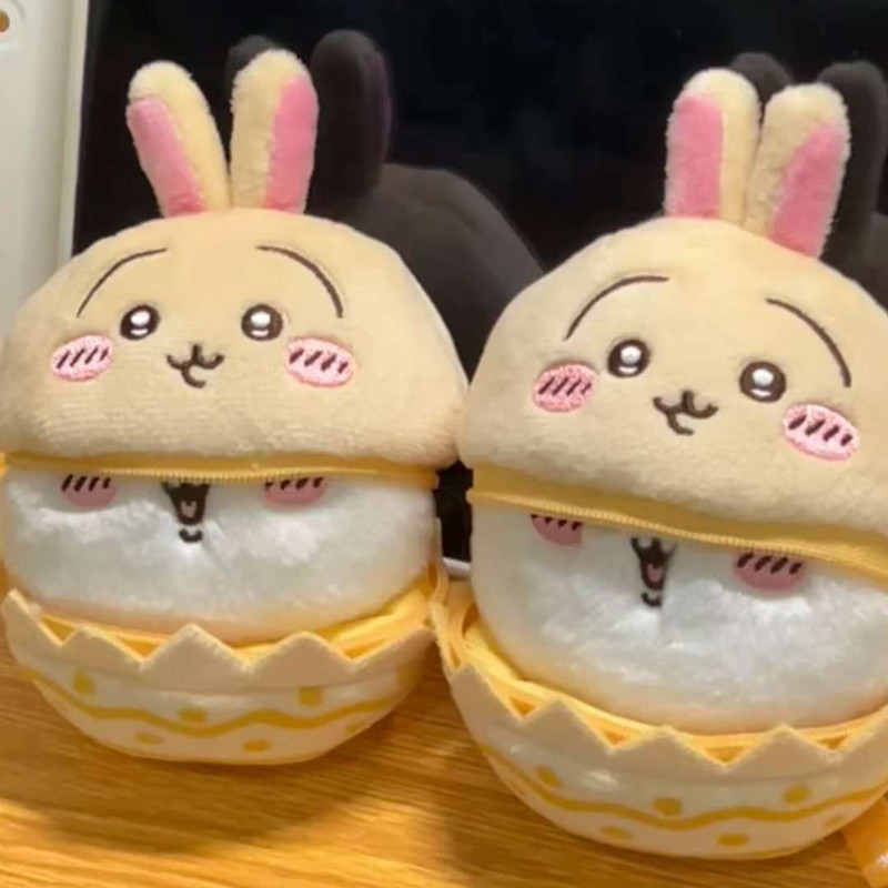 Móc khóa búp bê Chiikawa dễ thương, treo túi xách làm quà tặng mini xinh xắn, Chiikawa Hachiware Usagi