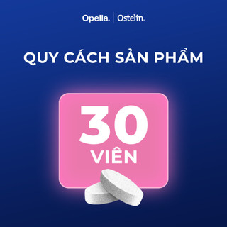 Ostelin Viên Uống Hỗ Trợ Bổ Sung Calcium & Vitamin D3 30 viên + DDVS Phụ nữ Lactacyd Soft & Silky 250ml