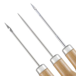 Kim khâu may giày dép, túi xách đồ da thủ công - Dùi móc may - SUNND