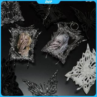 [DCP] thẩm mỹ 3D trong suốt bướm photocard chủ Kpop thẻ nhỏ bảo vệ thẻ hiển thị bìa cao cấp cảm giác thẻ bìa [VN]