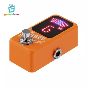 Bàn đạp chỉnh đàn guitar Dễ sử dụng Dụng cụ chỉnh đàn guitar điện chuyên nghiệp Màn hình LED Phụ kiện nhạc cụ dành cho người mới bắt đầu