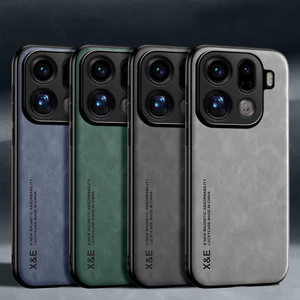 Dành cho OPPO Find X9 / X9 Pro Vỏ TPU mềm sang trọng mới Vỏ da chống sốc
