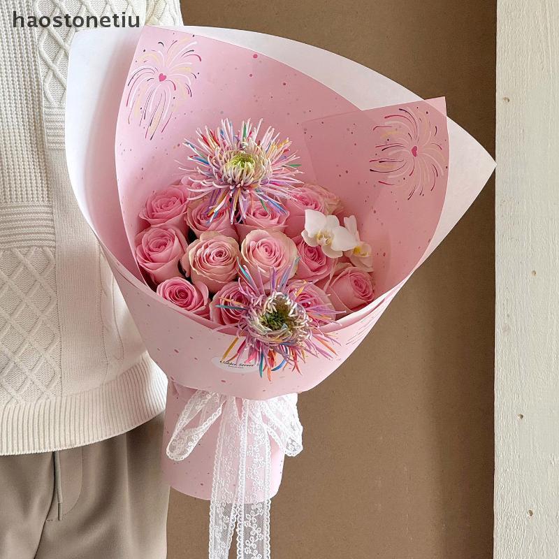 NS 10 Chiếc 49 * 35cm Khăn Giấy Hoa Bó Hoa Gói Cho Người Bán Hoa Cưới Sinh Nhật Quà Tặng Ngủ Trang Trí Đồ Thủ Công DIY NS