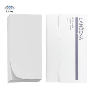 ELBBKG 120 Chiếc Đầu Giấy Loại Bỏ Thực Vật Lỗ Chân Lông Mũi Mụn Làm Sạch Chấm Lột Bùn Mặt nạ Điều Trị Phụ Kiện Chăm Sóc Da Mới