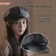 HFSHY Nón Beret Vintage Kiểu Goth Tối Màu, Bông Tai Kẹp Y2K, Phù Hợp Với Xu Hướng Thời Trang Hiện Đại