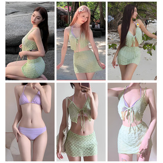 Bộ đồ bơi mềm mại, chống nắng, giúp thon gọn vóc dáng, mềm mại và đẹp mắt, nhẹ và thoáng khí, kiểu dáng ôm sát, gợi cảm, váy ngắn che bụng, thoải mái khi đi biển.