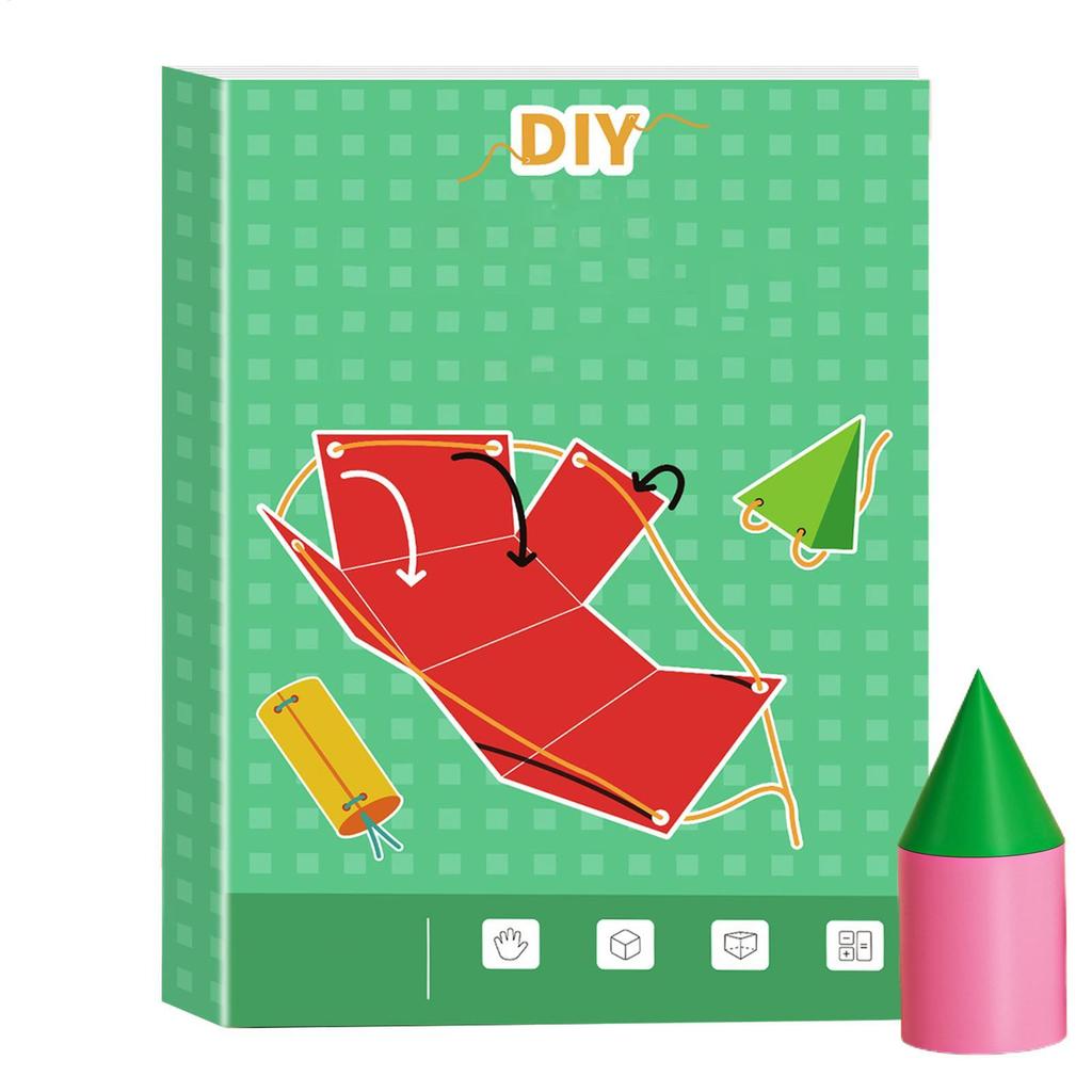 Pull String 3D Geometry Learning Book Interactive Pull-String Geometry ...
