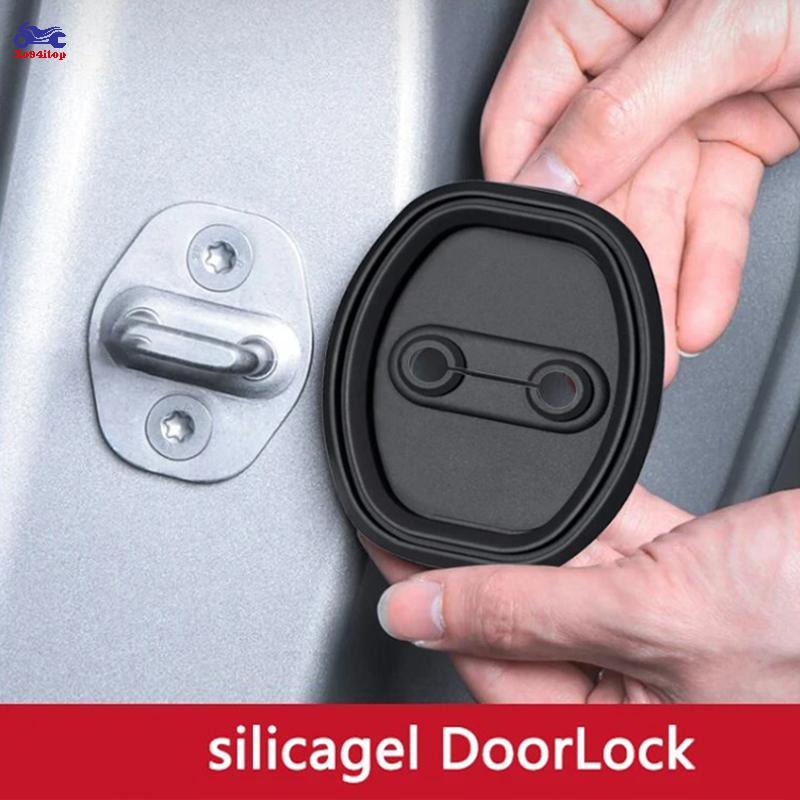 XOITOP 4 Cửa Ô Tô Tắt Tiếng Giảm Chấn Đệm Cửa Silicon Lo Bule Cửa Ô Tô Chống Va Chạm Vỏ Bảo Vệ VN