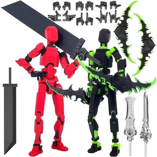 2026 Mới Hành Động Hình Hội Hoàn Thành 3D In Hình Nhiều Phối Hợp Robot Di Động Hình Hành Động Quà Tặng