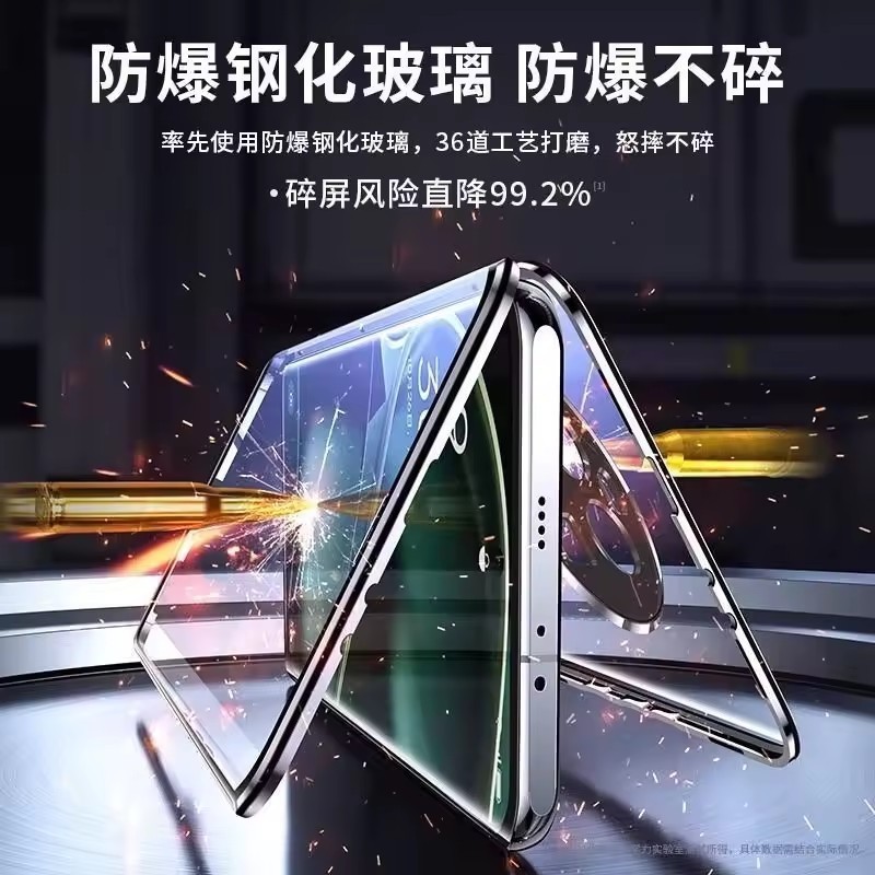 Khung Kim Loại 360 Bảo Vệ Toàn Diện Cho OnePlus 15 13 13R 13T 12 12R 11 11R ACE 6 6T 5 3 2 PRO Nam Châm Hấp Phụ Hai Mặt Kính Cường Lực Dành Cho One Plus 15