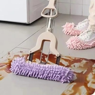 MODOMINO 1 Dép lau nhà bằng sợi nhỏ, Dép lau nhà có thể giặt được trong gia đình, Khăn lau nhà bằng sợi nhỏ đa chức năng có thể tháo rời Phòng tắm