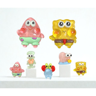 Set charm bọt biển phát sáng- Charm phát sáng trend 2026- 2 charm bự 5 charm nhỏ- charm gắn dép siêu hot hit