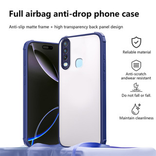 Áp dụng cho VIVO Y11 Y12 Y12I Y15 Y17 1901 1906 1902 1903 1904 Đệm khí bốn góc trong suốt cao cấp bảo vệ vỏ mềm chống sốc BG6N C0LD