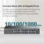 TP-Link LS1024G – Switch 24 cổng Gigabit giúp mở rộng hệ thống mạng ổn định cho văn phòng và doanh nghiệp
