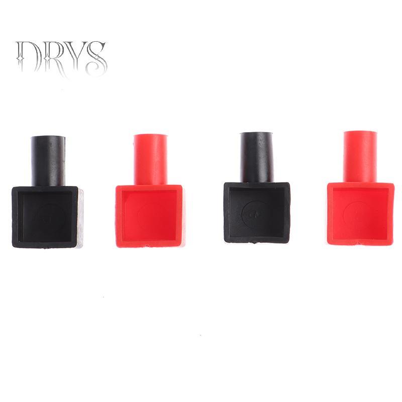 (TFT) 4 Cái / bộ Đa Năng Vuông Xe Máy Pin Thiết Bị Đầu Cuối Vỏ Cao Su MỚI