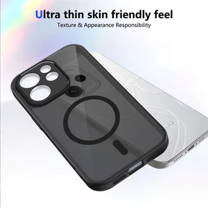 Ốp lưng OPPO Reno 15 Pro Max 5G Vỏ hấp dẫn từ tính màu đen mờ cho Ốp điện thoại OPPO Reno 15 Pro Mini 5G