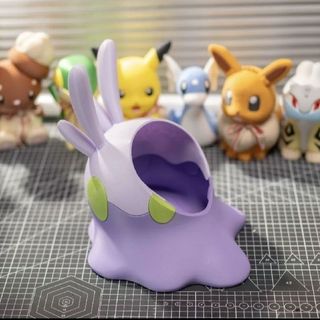 Pokémon Dính Hình Kho Báu Hộp Bảo Quản Hoạt Hình Hàng Hóa Sáng Tạo In 3D Để Bàn Trang Sức Đồ Lặt Vặt Lưu Trữ Đồ Trang Trí