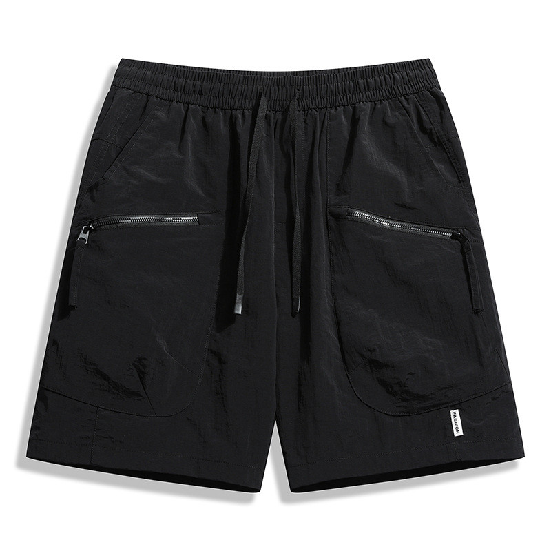 Quần Short Nam Phong Cách Hàn Quốc từ Nylon, phù hợp cho thể thao mùa hè
