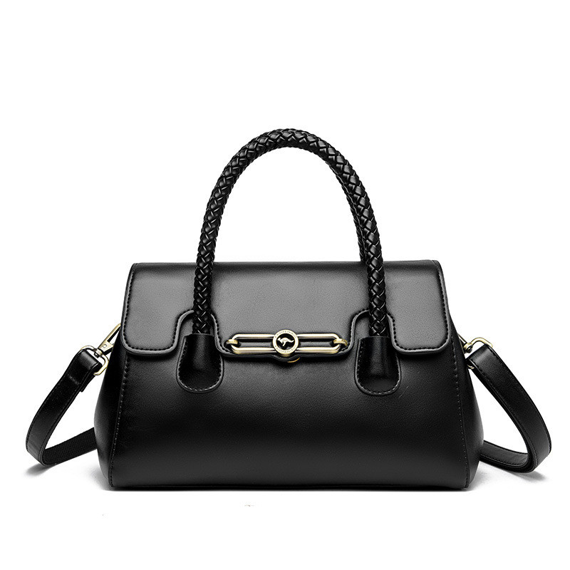 Authentic women's bag, new handbag, large-capacity shoulder bag, high-quality, stylish, simple, versatile crossbody bag