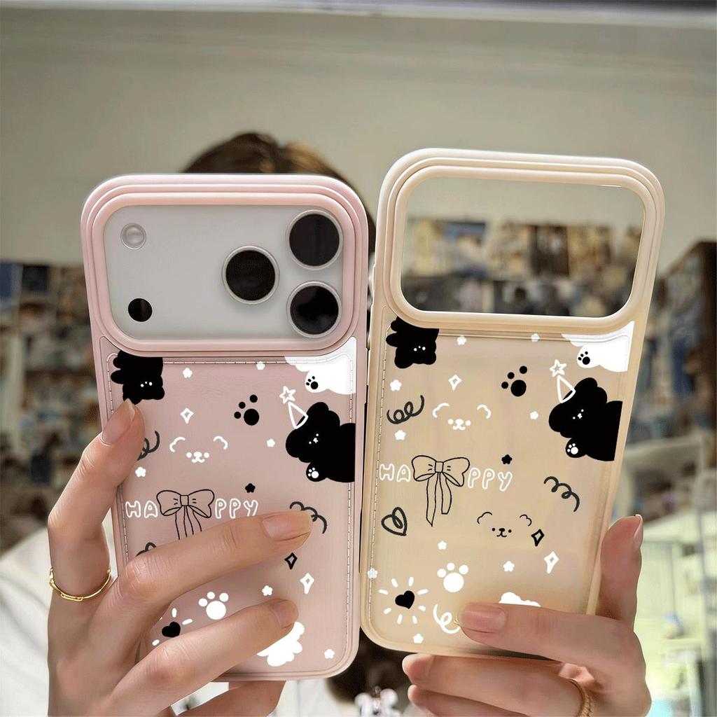 Mẫu nơ màu mực phù hợp với vỏ điện thoại iPhone 17 Air, cảm giác da 14/13/11 Pro