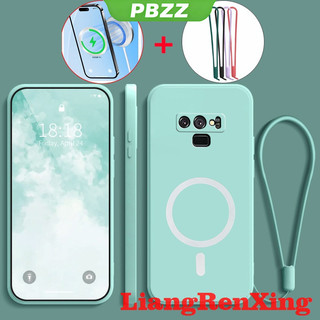 Ốp Lưng Cho SAMSUNG note 9 Vỏ Điện Thoại Vỏ Mềm Bảo Vệ Silicon Lỏng Mịn Chống Sốc Ốp Lưng Thiết Kế Mới Thẩm Mỹ Không Dây Thu Hút Từ Tính YTBSWX01