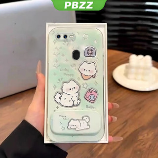 Ốp lưng cho oppo a5s oppo a12 oppo A7 oppo a3s oppo a12e F9 Vỏ điện thoại Vỏ mềm Bảo vệ silicon chống sốc Vỏ trong suốt thiết kế mới thẩm mỹ PHIM HOẠT HÌNH CAT có giá đỡ TYYMZJ01