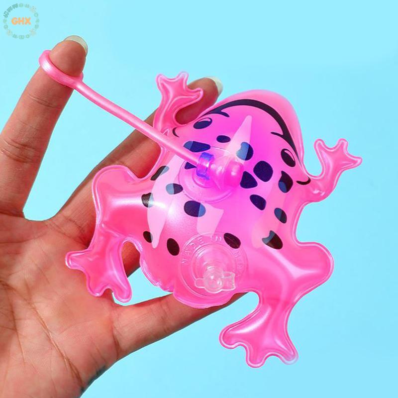 1 Bong Bóng Bơm Hơi Hình Con Ếch 11 / 20cm