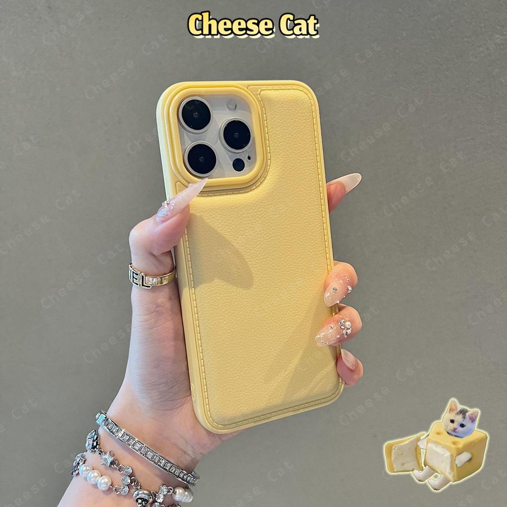 Ốp điện thoại họa tiết da phồng màu hồng/xanh/nâu dễ thương cho iPhone 17 Pro Max 11 12 13 14 15 16 Plus 7 Plus Xs Max