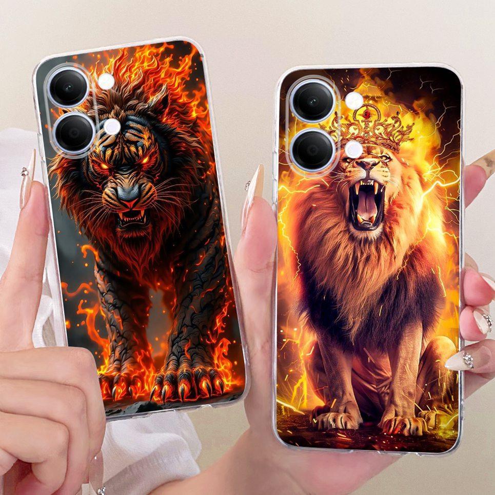 Dành Cho Vivo Y05 Y11D 4G Y21 Y11 5G Ốp lưng Mèo Dễ Thương Rồng Thoáng Mát Thiết Kế Hoạt Hình Ốp Lưng Silicon Mềm Trong Suốt V2553 V2554