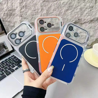 Giá đỡ ống kính cảm giác da mạ điện Tương thích với Apple iPhone 17 Pro Max với nhãn dán ống kính miễn phí Chống rơi chống trượt iPhone 17 Air 16 15 14 Plus 13 12 11 Pro Promax Vỏ điện thoại