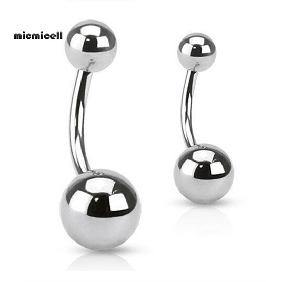 Nhẫn nút bụng rốn thép không gỉ, dùng cho phẫu thuật xỏ piercing