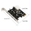 ONE 2 4 Cổng PCIE USB3 0 Thẻ Nối Dài Cho Máy Tính Để Bàn Hỗ Trợ Tốc Độ Nhanh Đồng Bộ Dữ Liệu Nhiều Thiết Bị Kết Nối Phụ Kiện
