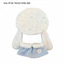 Bộ váy mũ búp bê EDIWANY, Phụ kiện búp bê Quần áo búp bê 10cm, Trang phục thay thế màu xanh hồng sáng tạo Bộ váy búp bê ngôi sao nơ