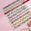 Dây đeo áo ngực hoa WOODNEST, Dây đeo vai có thể tháo rời chống trượt, Hoa ngọt ngào Polyester Dây đeo vai hoa có thể điều chỉnh Váy dự tiệc cưới